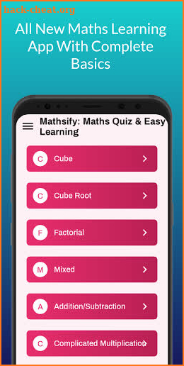 Mathsify: Maths Quiz & Easy Learning screenshot