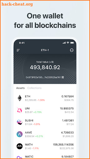 MathWallet screenshot