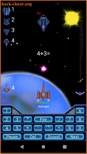 MathWar235 screenshot