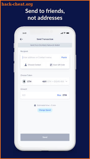 Matic Wallet screenshot