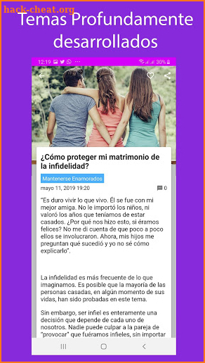 Matrimonio: Consejos, tips, y ayuda para parejas screenshot