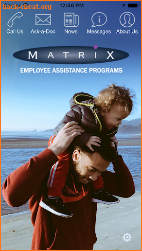 Matrix Employee Assistance EAP screenshot