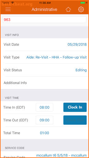 MatrixCare Aide screenshot