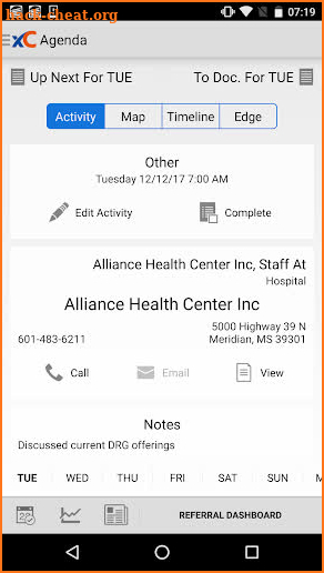 MatrixCare ReferralConnect Mobile App screenshot