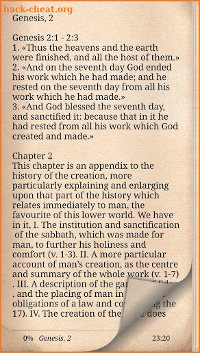 Matthew Henry Bible Commentary screenshot