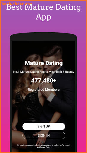 MatureDating - Mature Women Dating App For Adults screenshot