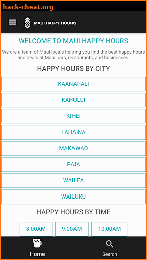 Maui Happy Hours screenshot