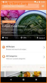 Maunika Gowardhan's Indian Recipes screenshot