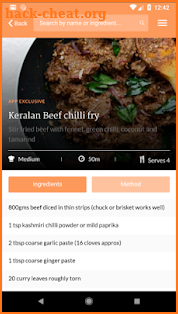 Maunika Gowardhan's Indian Recipes screenshot