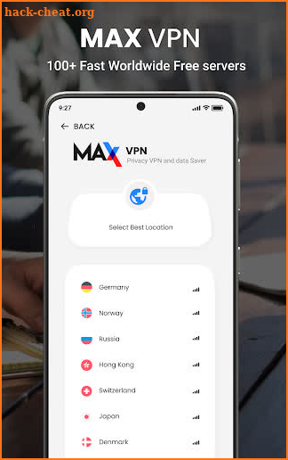 Max Turbo VPN App screenshot