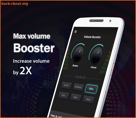 Max Volume Booster - Sound Amplifier for Android screenshot