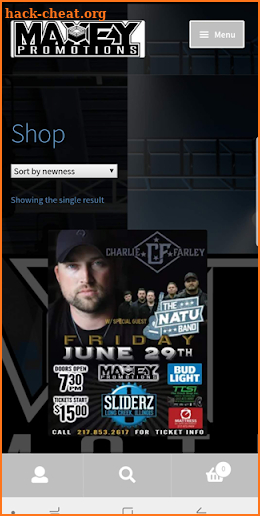 Maxey Promotions screenshot