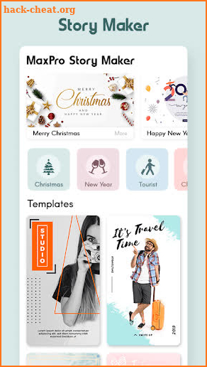 MaxPro Story Maker - Photo to Video Story Creator screenshot