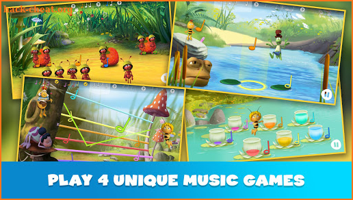 Maya The Bee: Music Band Academy for Kids screenshot