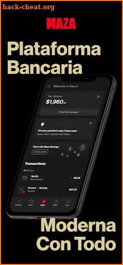 Maza - Banca Moderna Móvil screenshot