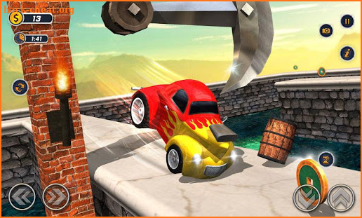 Maze Car Driving - Wall Stunt Driver screenshot