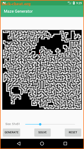 Maze Generator screenshot