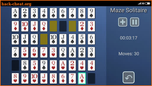 Maze Solitaire screenshot