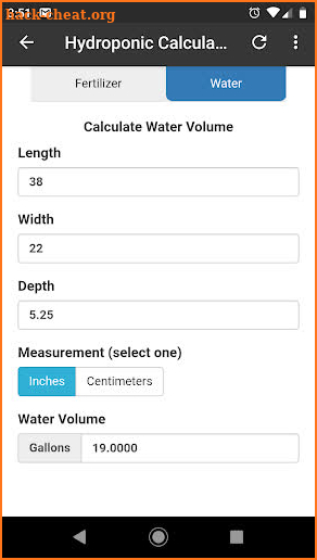 MB HydroCalc screenshot