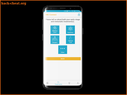 MBC Connect Patient Registry screenshot