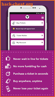 MBTA mTicket screenshot