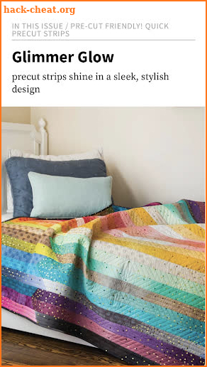 McCall's Quick Quilts Magazine screenshot