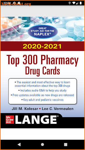 McGraw-Hill's 2020/21 Top 300 Pharmacy Drug Cards screenshot