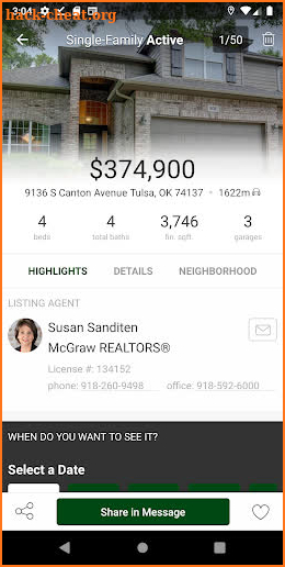 McGraw Realtors screenshot