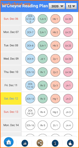 M'Cheyne Bible Reading Plan Pro screenshot