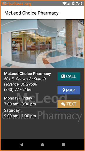 McLeod Choice Pharmacy screenshot