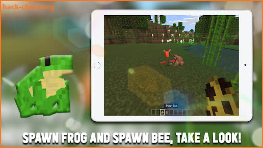 MCPE Frog Mod Addons screenshot