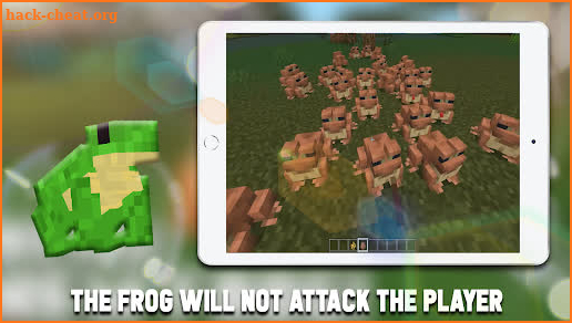 MCPE Frog Mod Addons screenshot