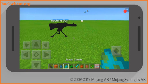 MCPE Gun Mod - Machine Gun Turret screenshot