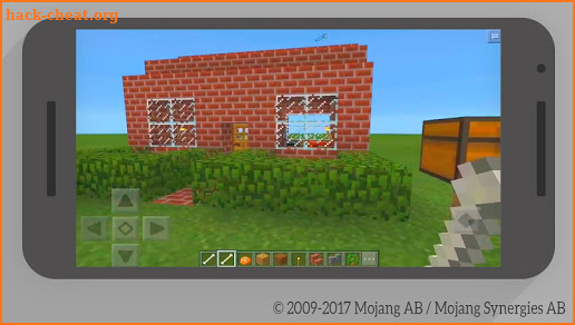 MCPE House Mod Instant Buildings screenshot