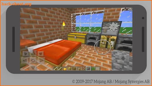 MCPE House Mod Instant Buildings screenshot