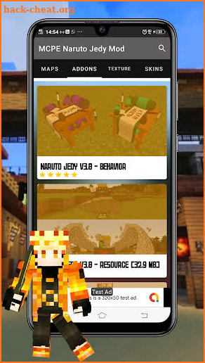 MCPE Naruto Jedy Mod screenshot