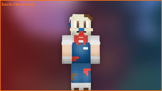 MCPE Skins For ice Cream Horror Scary Maps screenshot