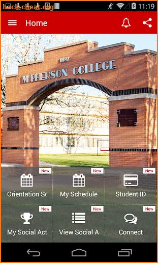 McPherson College screenshot