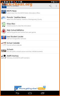 MCPS Connect screenshot