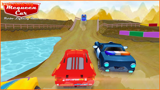 Mcqueen Car Turbo Lighting Race screenshot