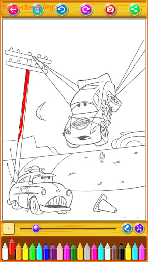 Mcqueun Coloring pages screenshot