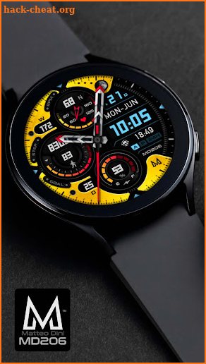 MD206 - Hybrid watch face screenshot