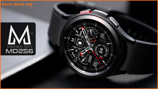 MD256 - Analog Watch Face by Matteo Dini screenshot