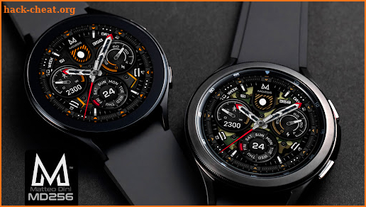 MD256 - Analog Watch Face by Matteo Dini screenshot