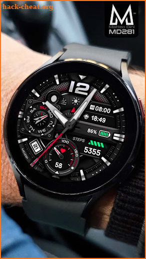 MD281: Analog watch face screenshot