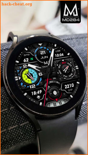 MD284: Analog watch face screenshot