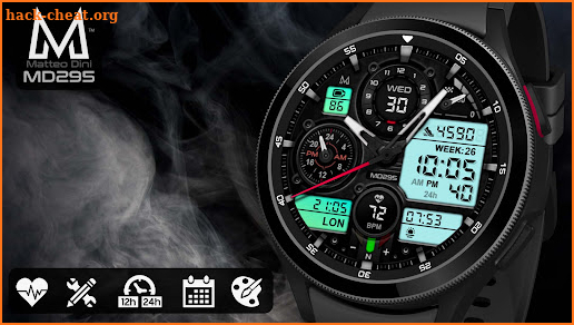 MD295: Hybrid watch face screenshot