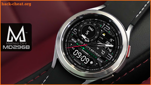 MD296B: Hybrid watch face screenshot