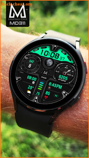 MD311 Analog watch face screenshot