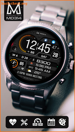 MD314 Digital Watch Face screenshot